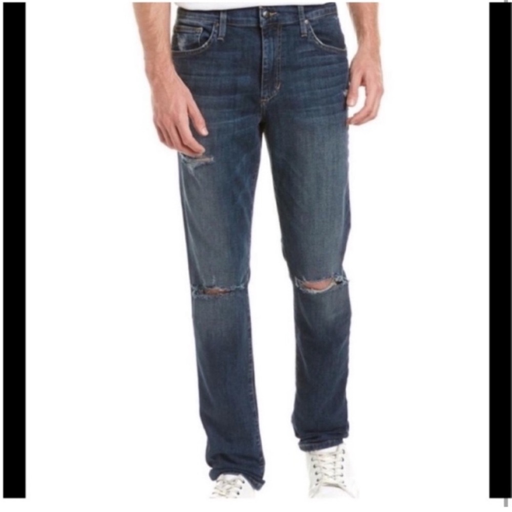 NWT Joe's Jeans distressed McKinney slim fit size 34 × 30